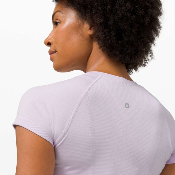 Lululemon - Swiftly Tech Short Sleeve Shirt 2.0 - Lavender Dew - Size 16 - Picture 2 of 11